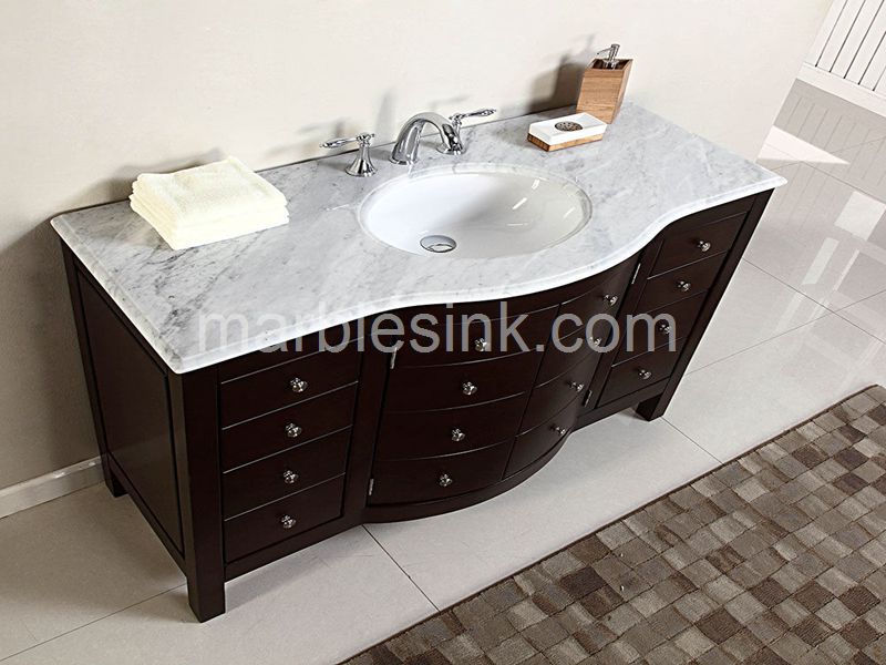 White Marble sinks (2)